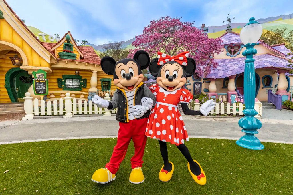 Mickey Mouse and Minnie Mouse Return to Mickey’s Toontown at Disneyland Park