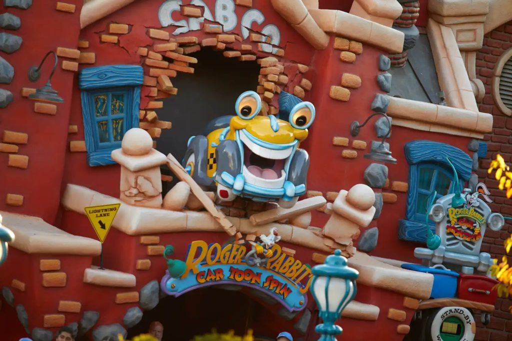 Roger Rabbit's Car Toon Spin en Mickey's Toontown en Disneyland Park