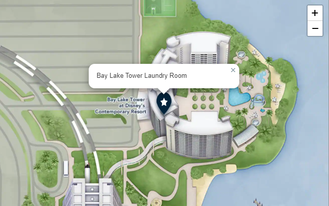 Bay Lake Tower Laundry