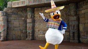 Mexico EPCOT Donald Duck
