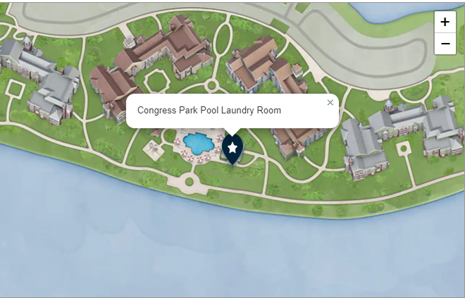 Disney Saratoga Springs Laundry Location