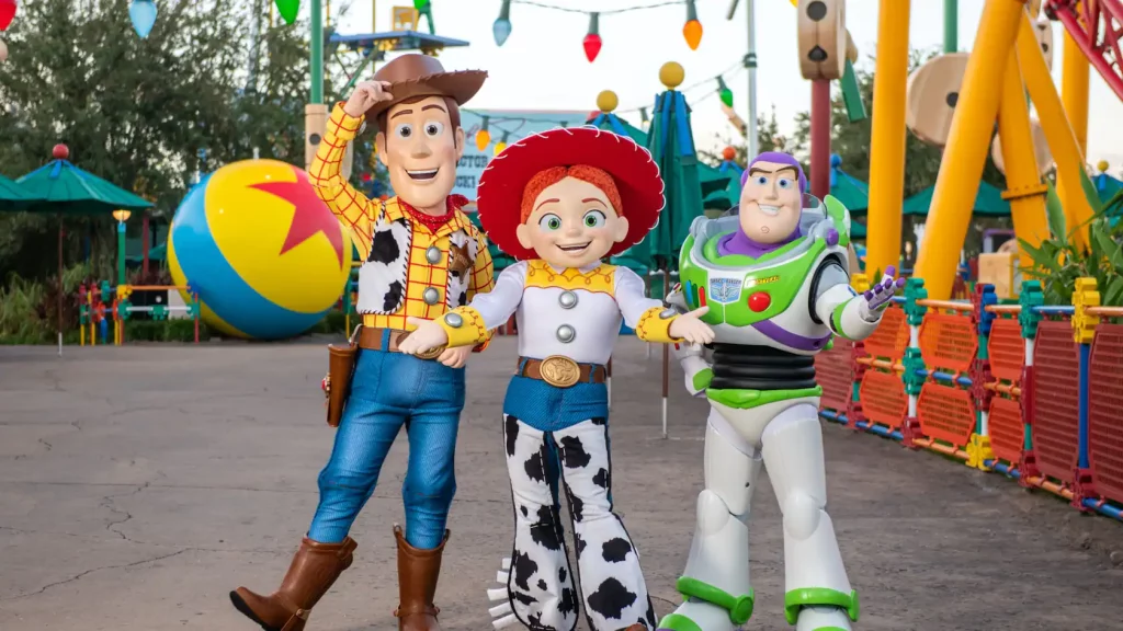 Personajes de Disney World Toy Story