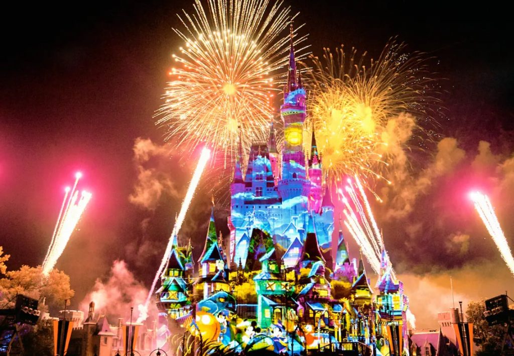 Los fuegos artificiales no tan aterradores de Mickey