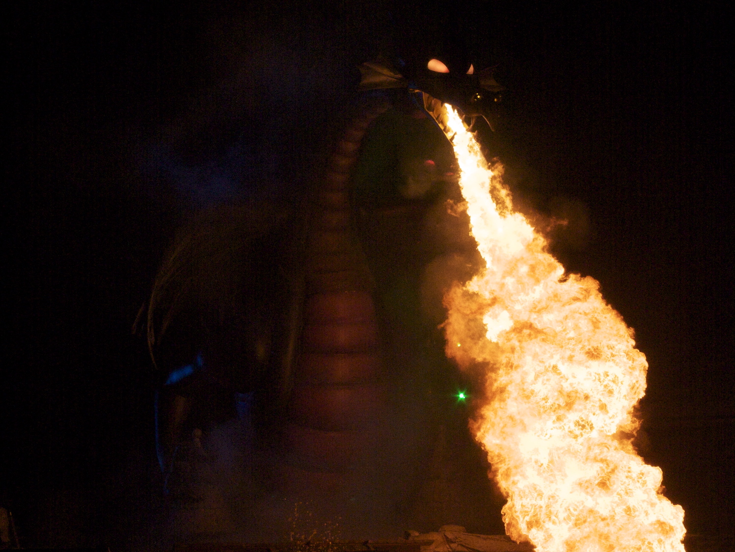 Fantasmic Maleficent Dragon at Disneyland Resort