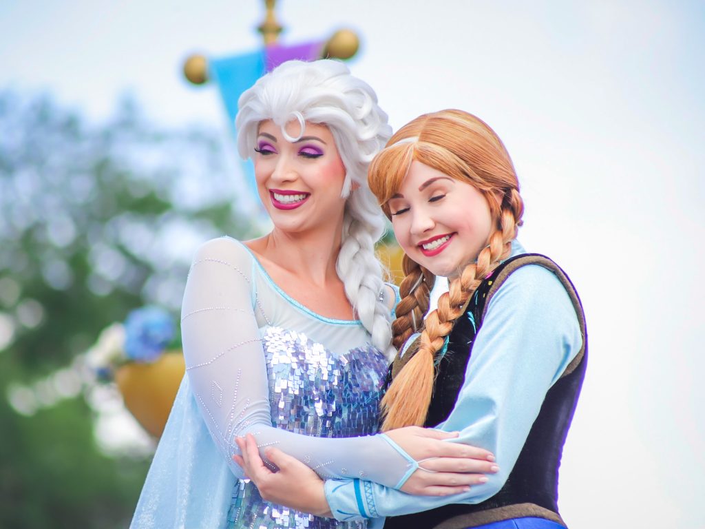 Anna and Elsa Disney World
