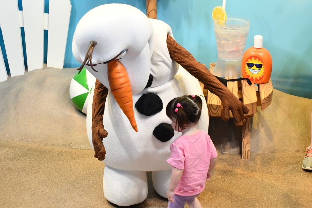 Olaf Meet and Greet Disney World