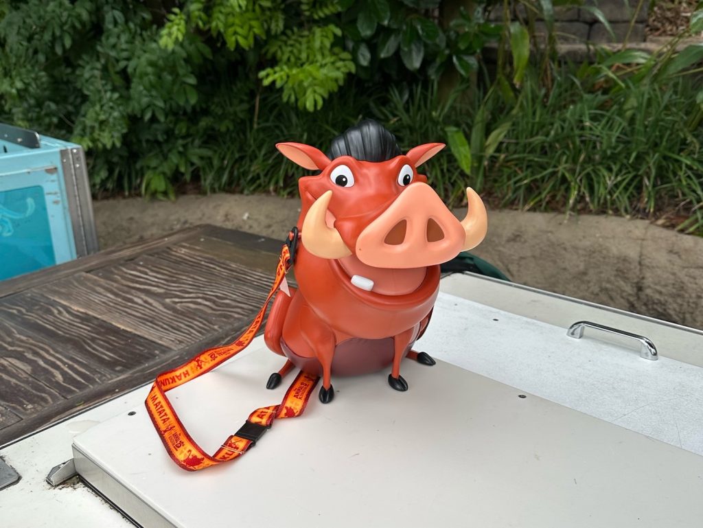 Pumbaa Popcorn Bucket from Animal Kingdom