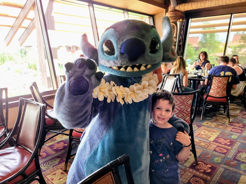 Stitch at Ohana