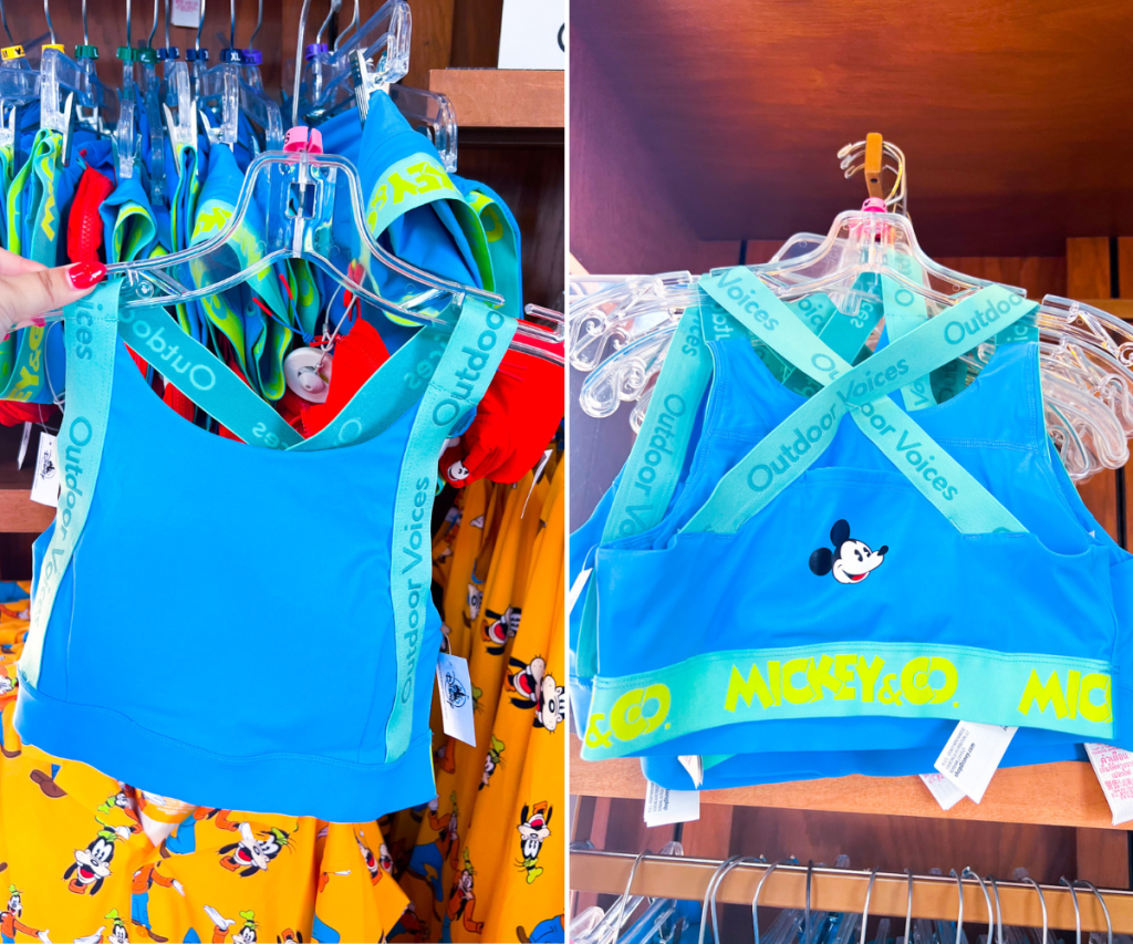 Shop Disney And Outdoor Voices New Athletic Wear Collection - DVC Shop