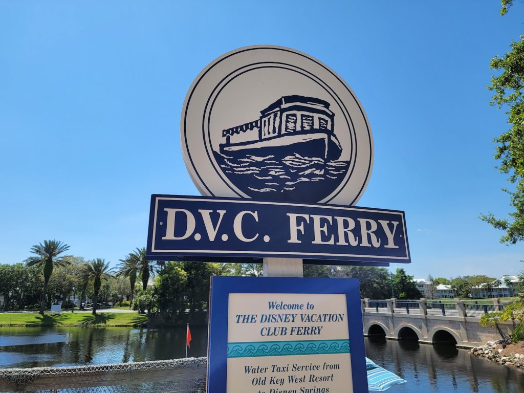 DVC Ferry at Disney's Old Key West Resort