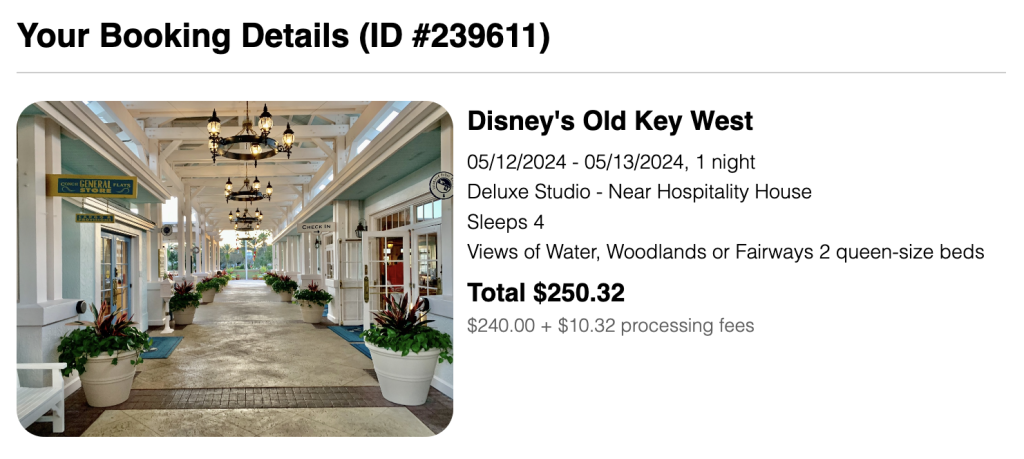 DVC Shop Rentals Old Key West Comparable