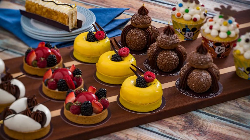 Desserts from Le Petit Café at Disney’s Riviera Resort