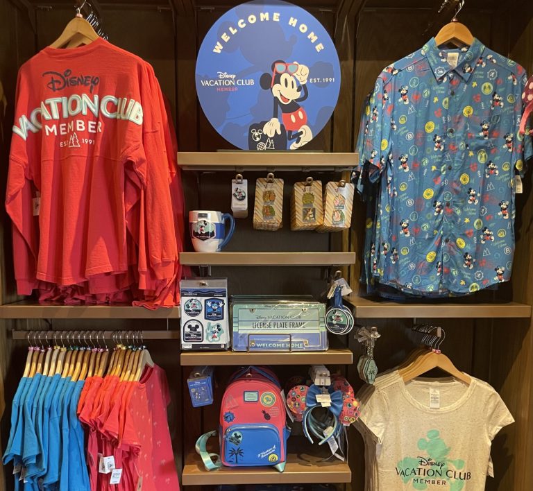 Merchandise Available at Disney's Hilton Head Resort Summer 2023 - DVC Shop