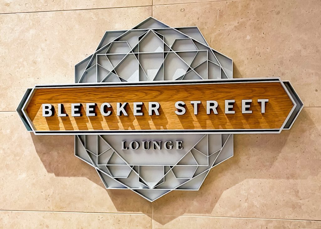 Disney's Hotel New York Bleecker Street Lounge. 