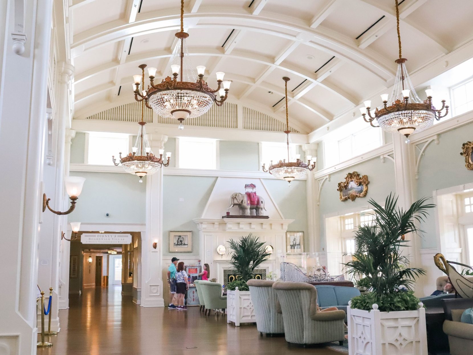 Disney's BoardWalk Inn Lobby.