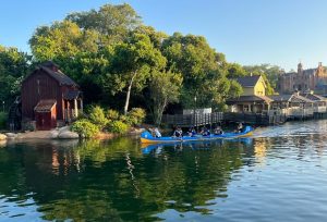 Disney Cast members Tom Sawyers Island