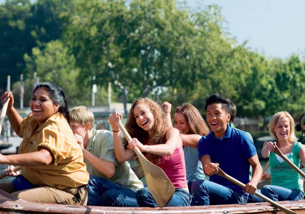 Disneyland Canoes