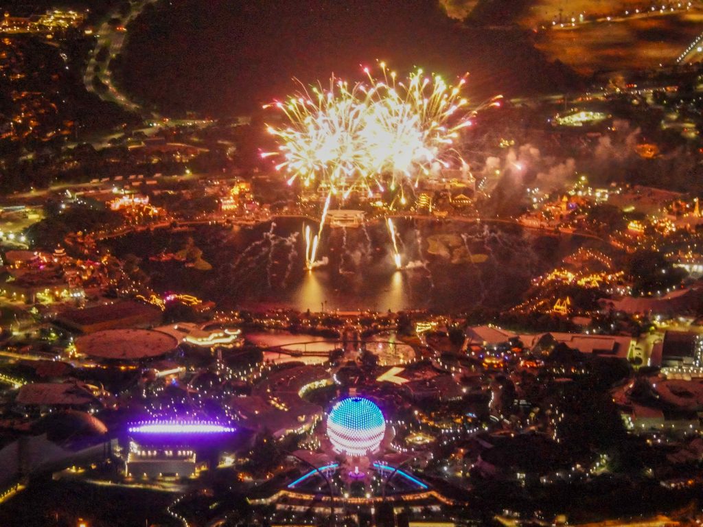 Fourth of July Fireworks EPCOT - @bioreconstruct