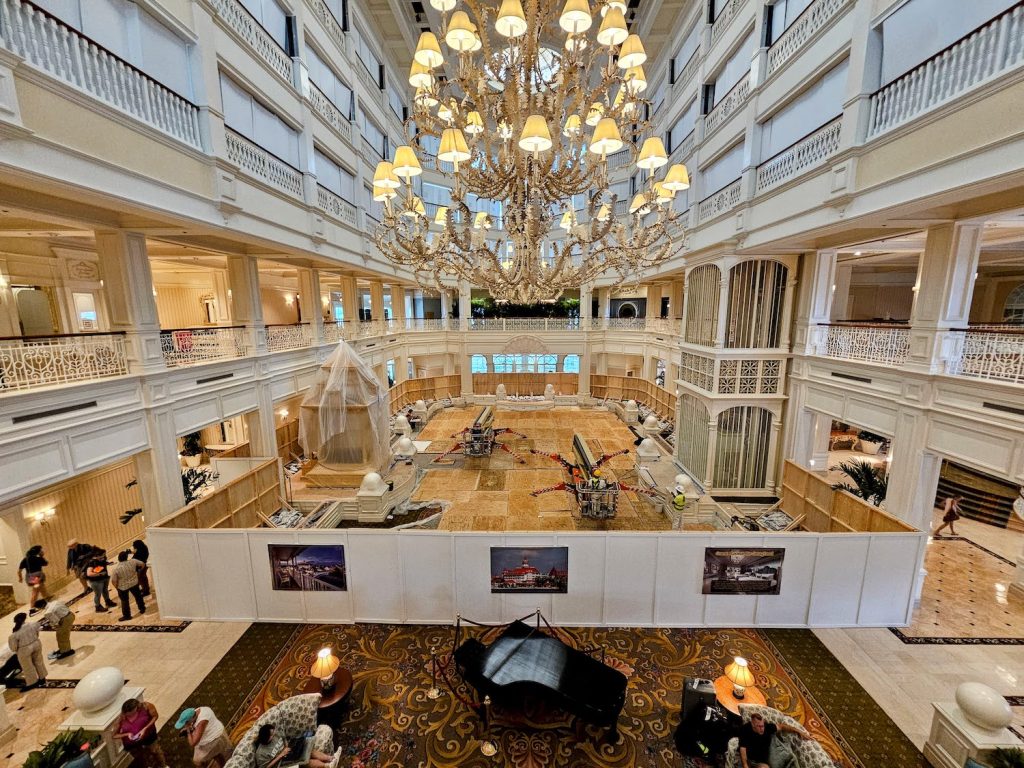 Grand Floridian Lobby Refurbishments