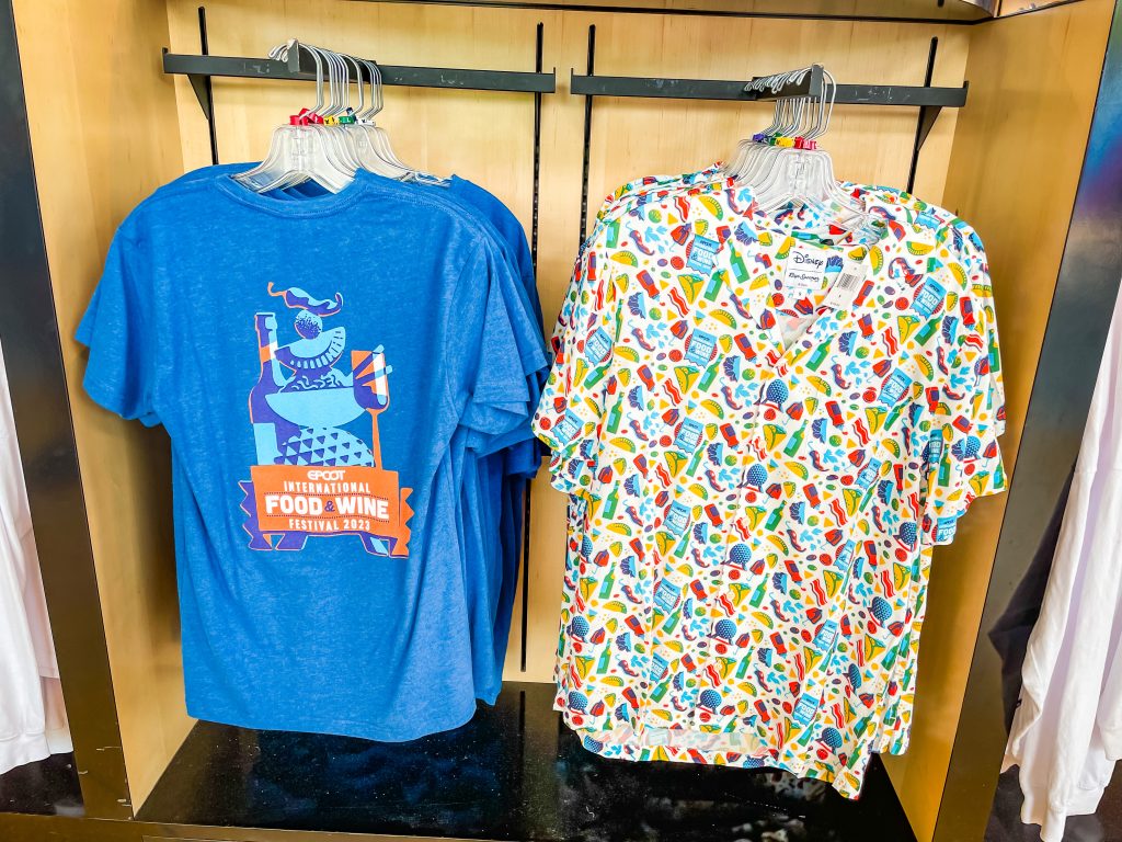 Disney food and wine cheap festival shirts