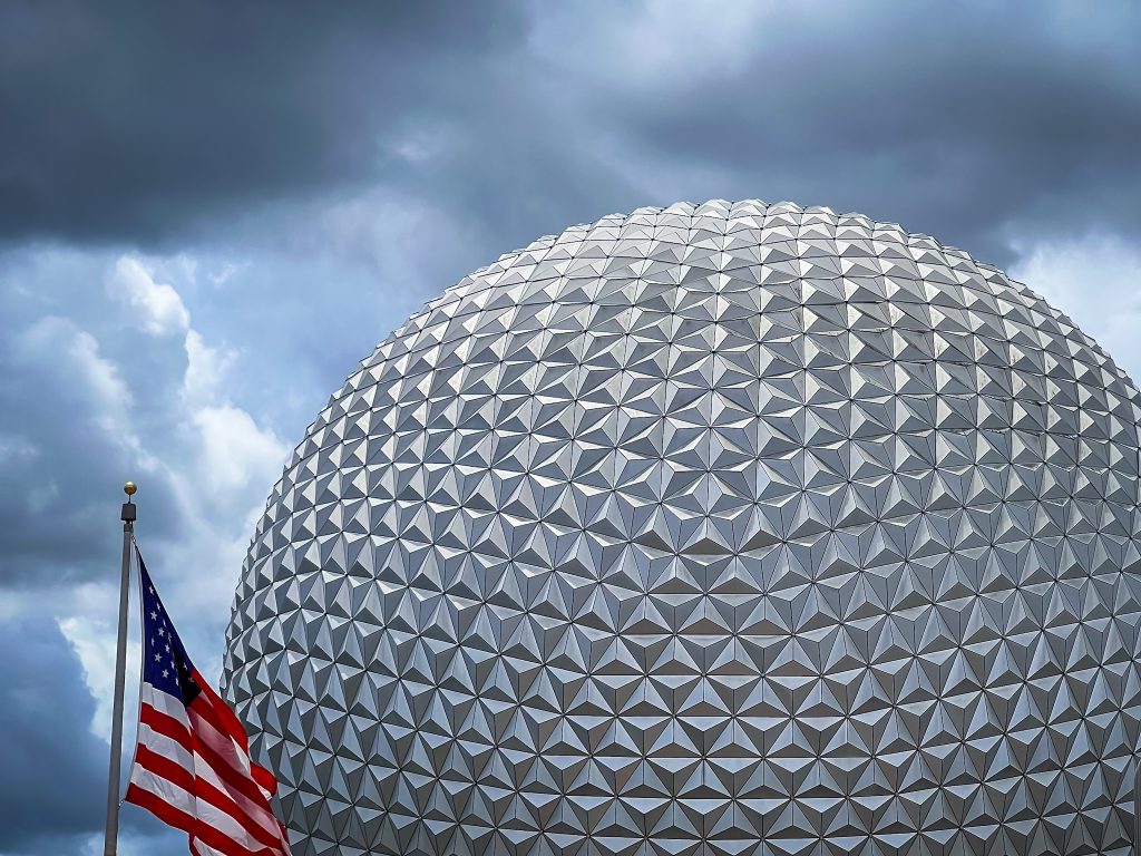 Cloudy day at EPCOT