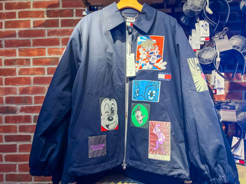 Disney x Tommy Monogram Zip-Thru Relaxed Jacket