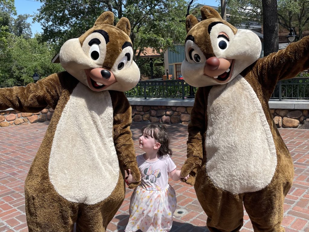 Chip and Dale Meet and greet 