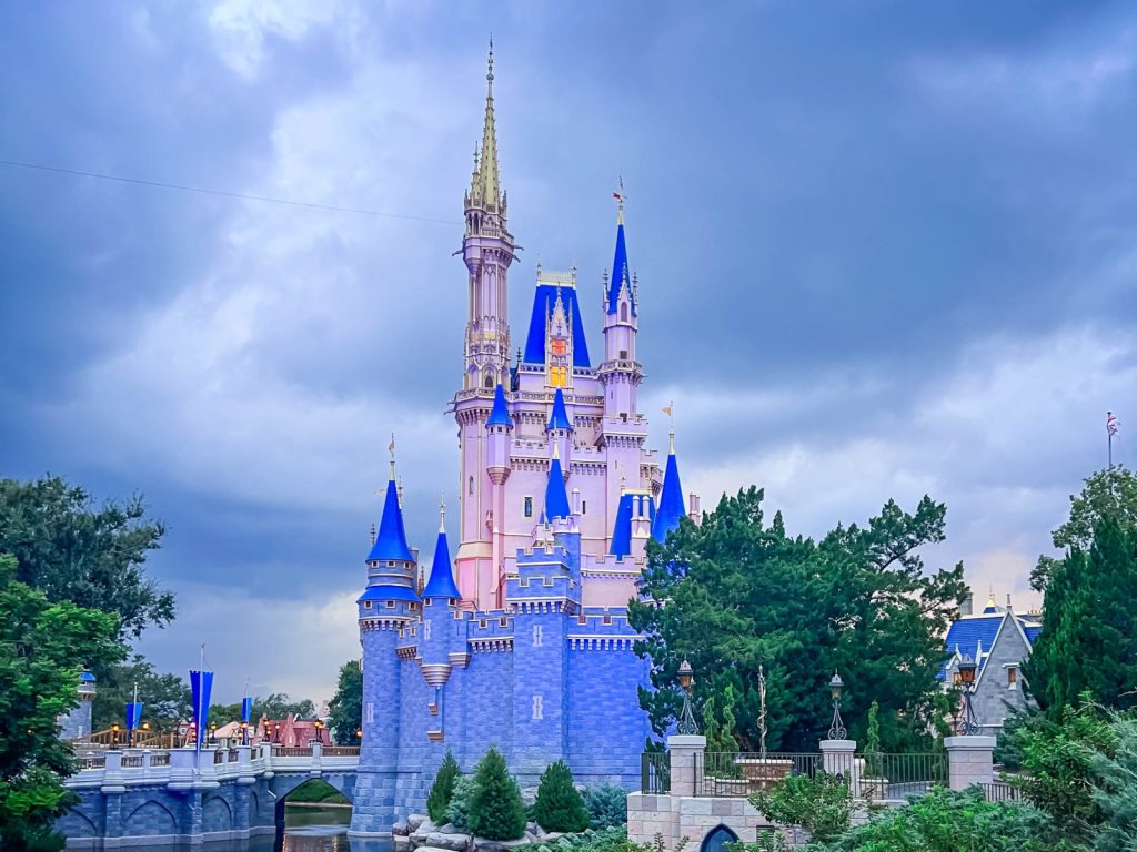 Rainy Day at Magic Kingdom