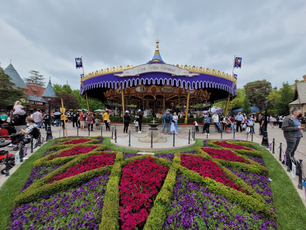 King Arthur Carrousel Sign - Wide Angle