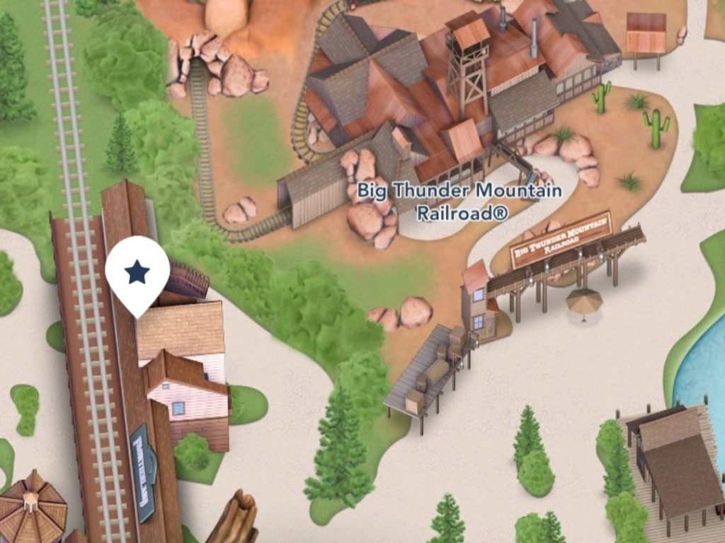 Where to find Walt Disney World Railraod in Frontierland