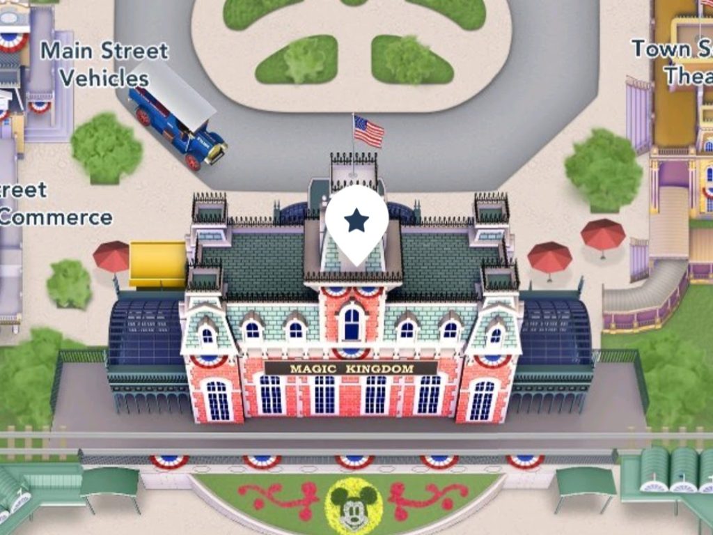 Where to find Walt Disney World Railraod in Main Street U.S.A.