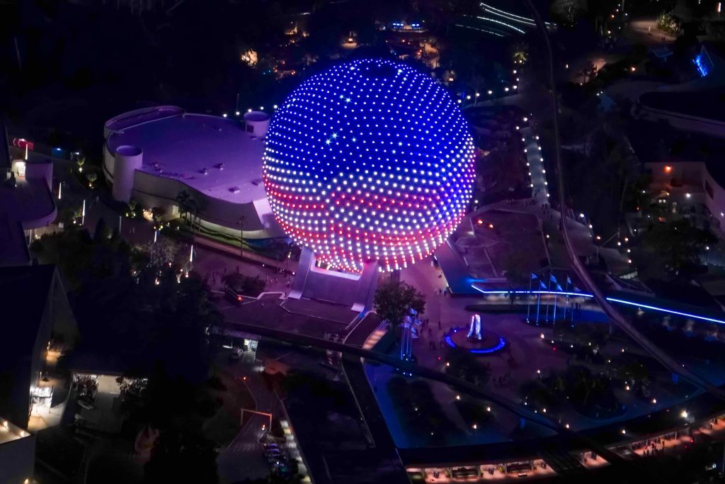 Fourth ofJuly Spaceship Earth (Image Credit: @bioreconstruct)