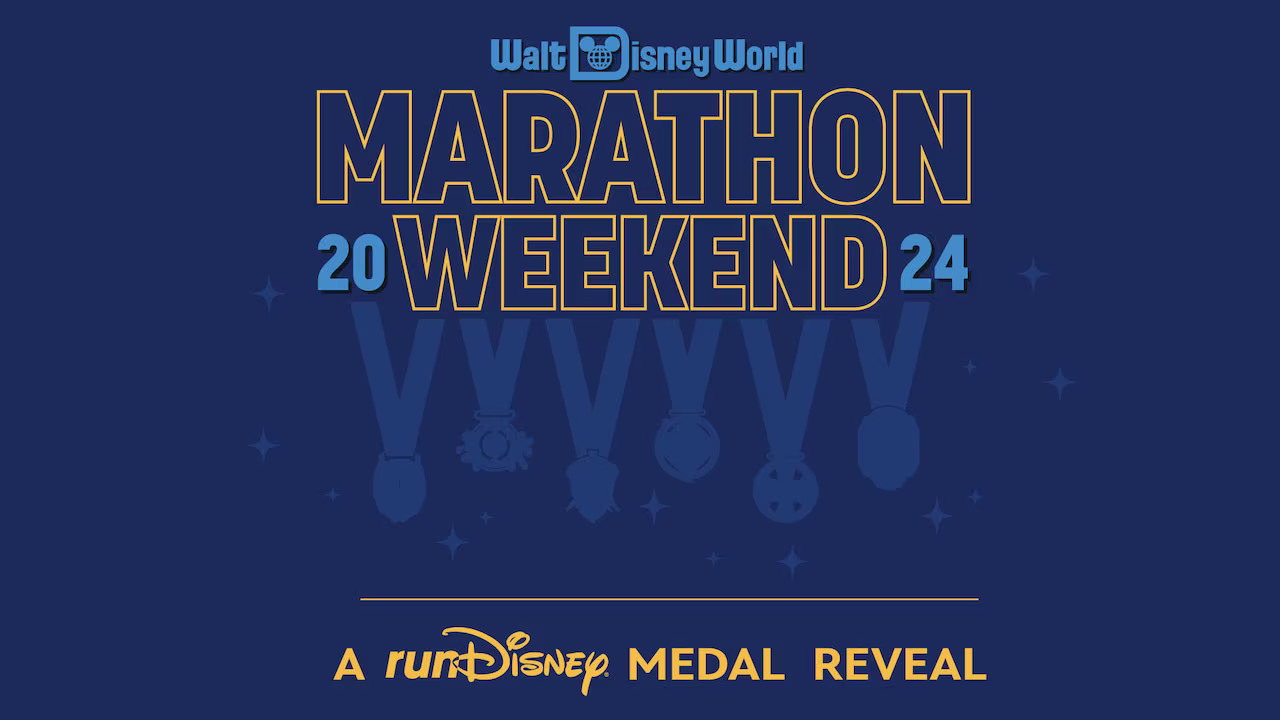 2024 Walt Disney World Marathon Weekend Medal Reveal