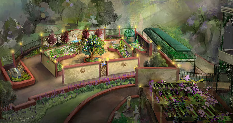 New Gardens & Queue Expansion Artist Rendering