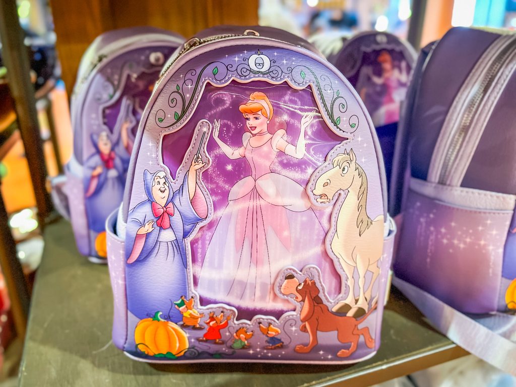 Cinderella Loungefly Mini Backpack. Photo: Emily Murray.