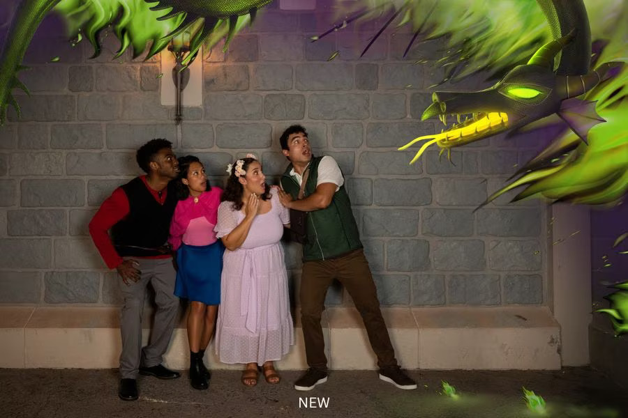 Magic Shots at the castle walls near Pinocchio Village Haus