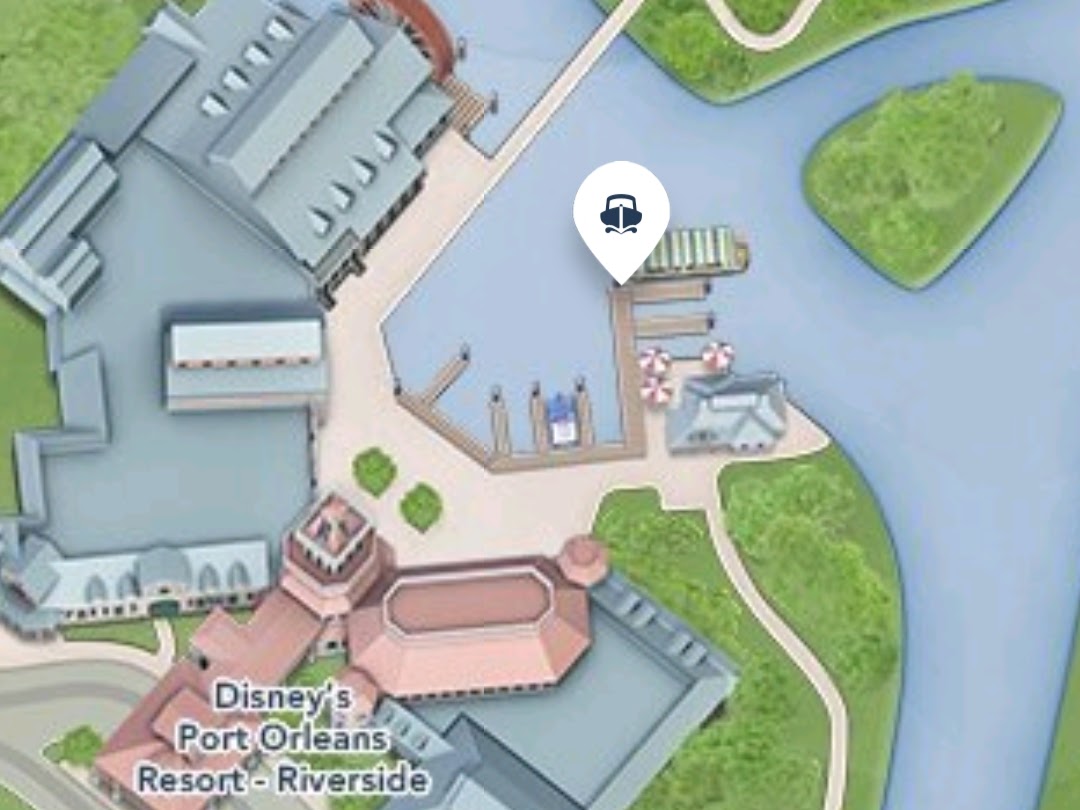 Port Orleans Riverside Water Transportation