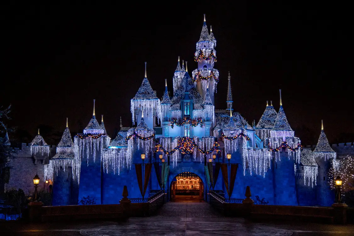 Festive Decor at Disneyland