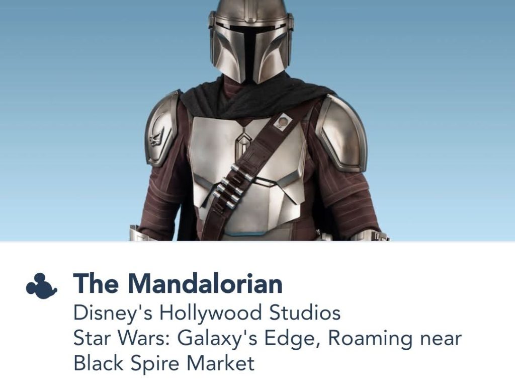 The Mandalorian Meet & Greet at Hollywood Studios