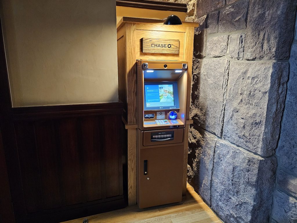 ATM at Disney's Wilderness Lodge