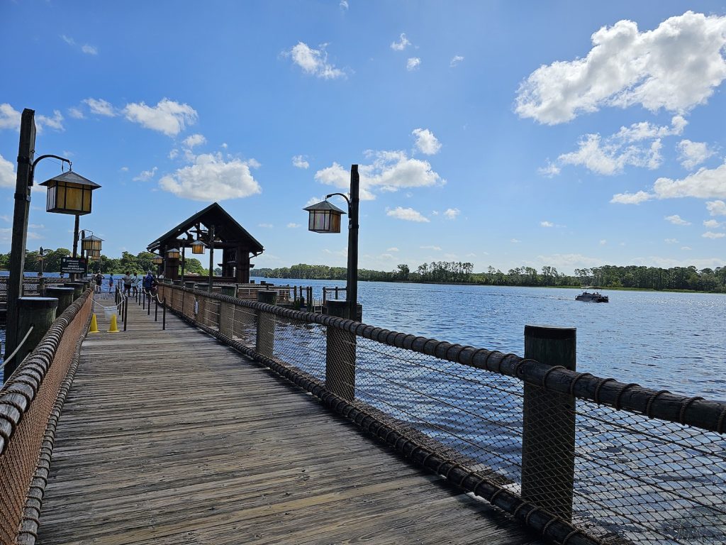 Boat Launch at Disney's Wilderness Lodge