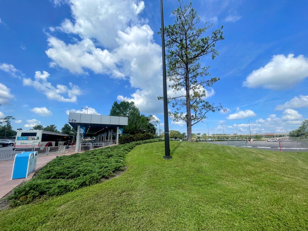 EPCOT Rideshare Loop is next to the HeiHei parking lot