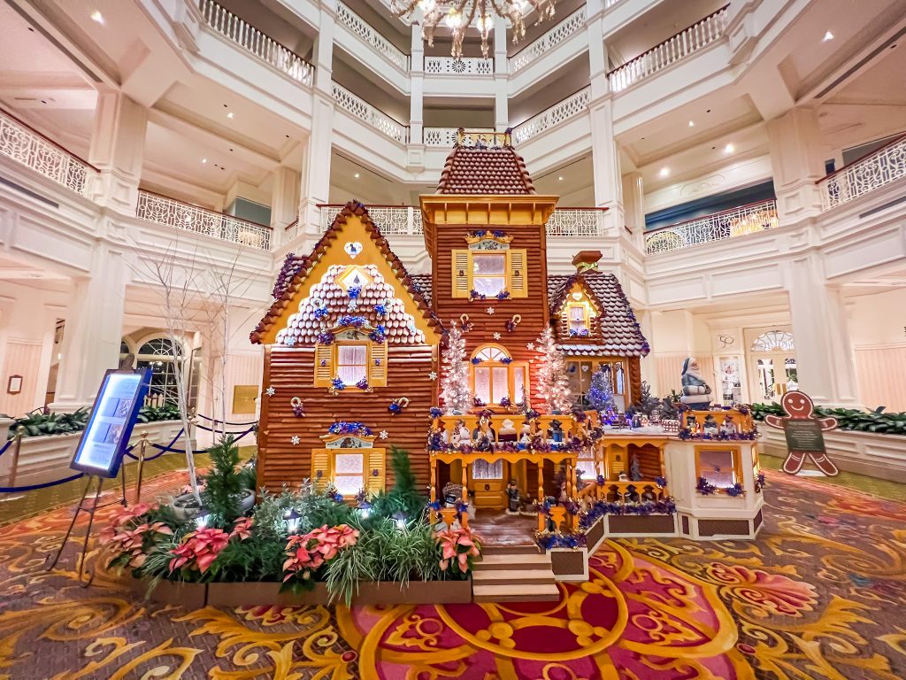 Grand Floridian Gingerbread Display