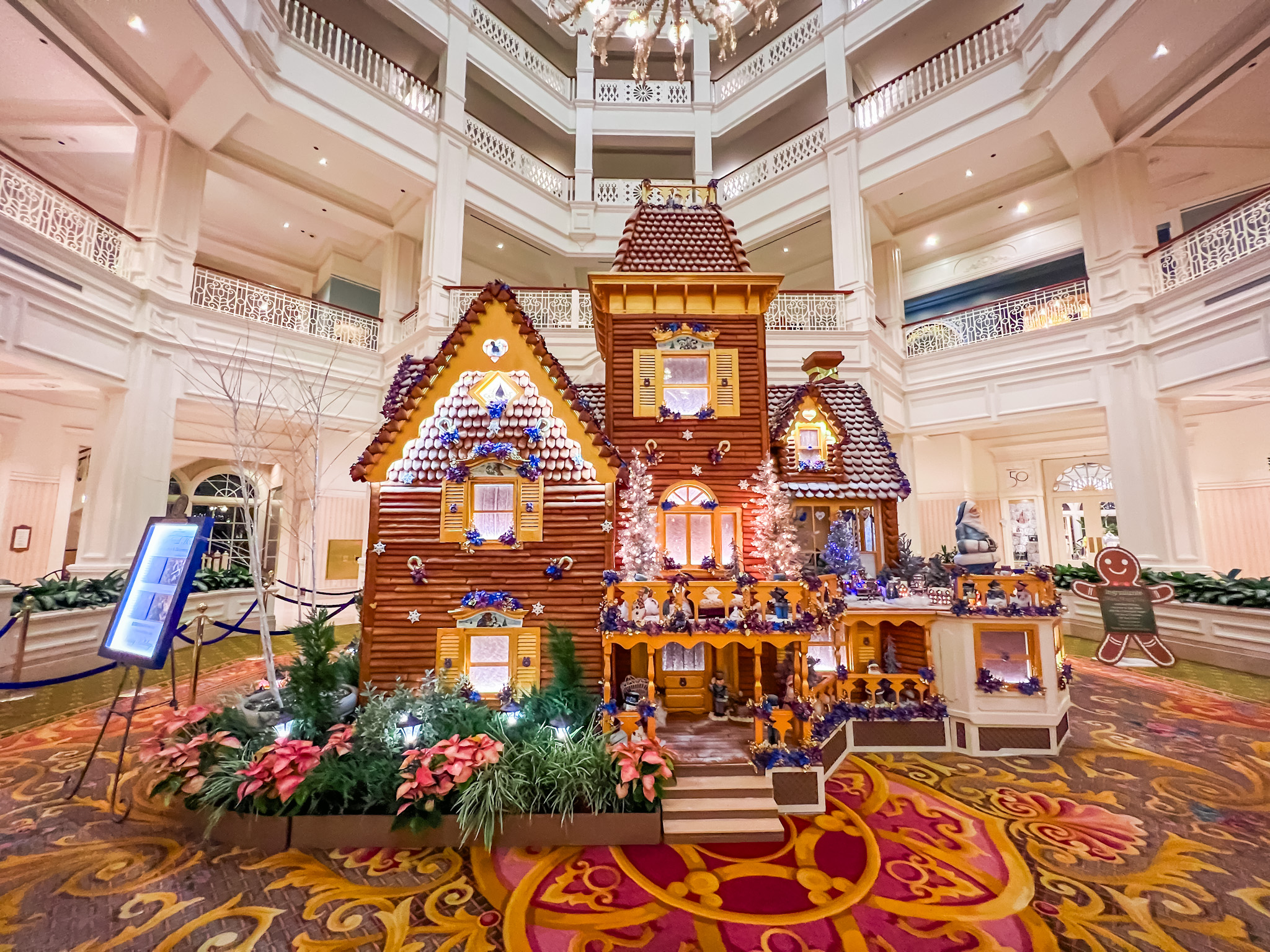 The Grand Floridian Gingerbread House In Progress, Set To Open November