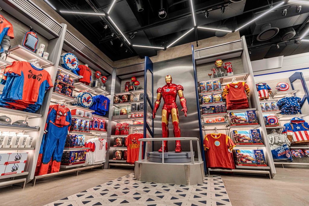 Inside Avengers Vault at California Adventure