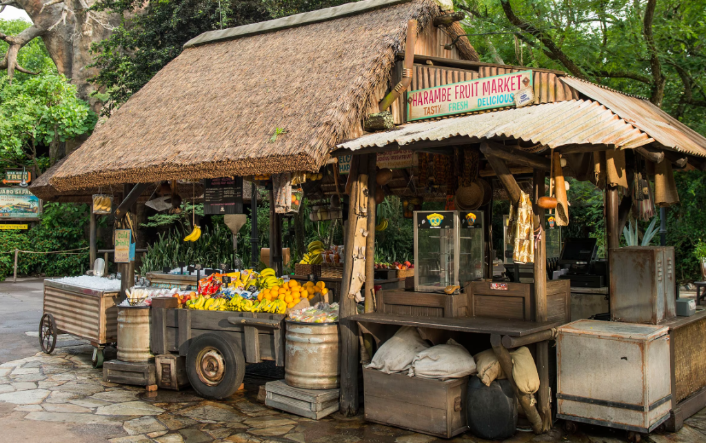 Harambe Fruit Market in Animal Kingdom (photo by Disney)