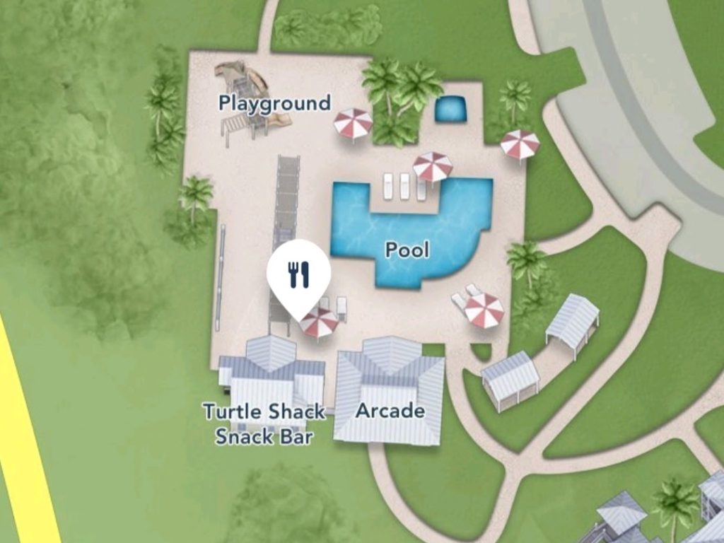 Where to find Turtle Shack Poolside Snacks at Disney’s Old Key West Resort