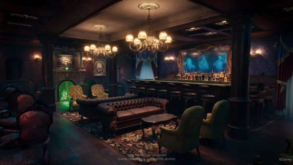 Disney Treasure – Haunted Mansion Parlor 2