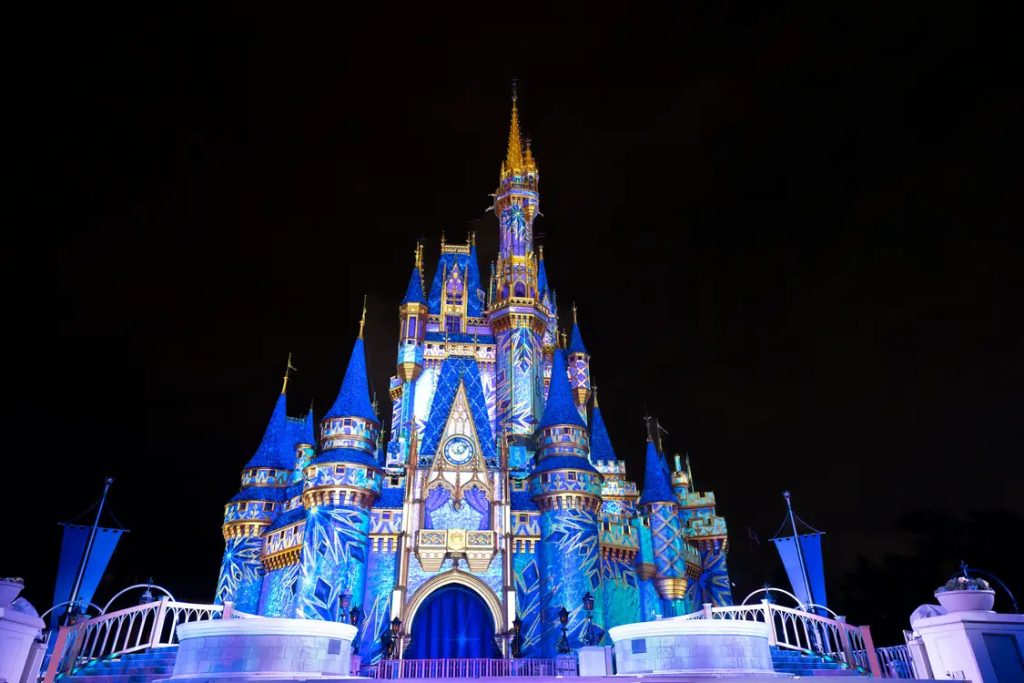 Frozen Holiday Surprise at Magic Kingdom Park