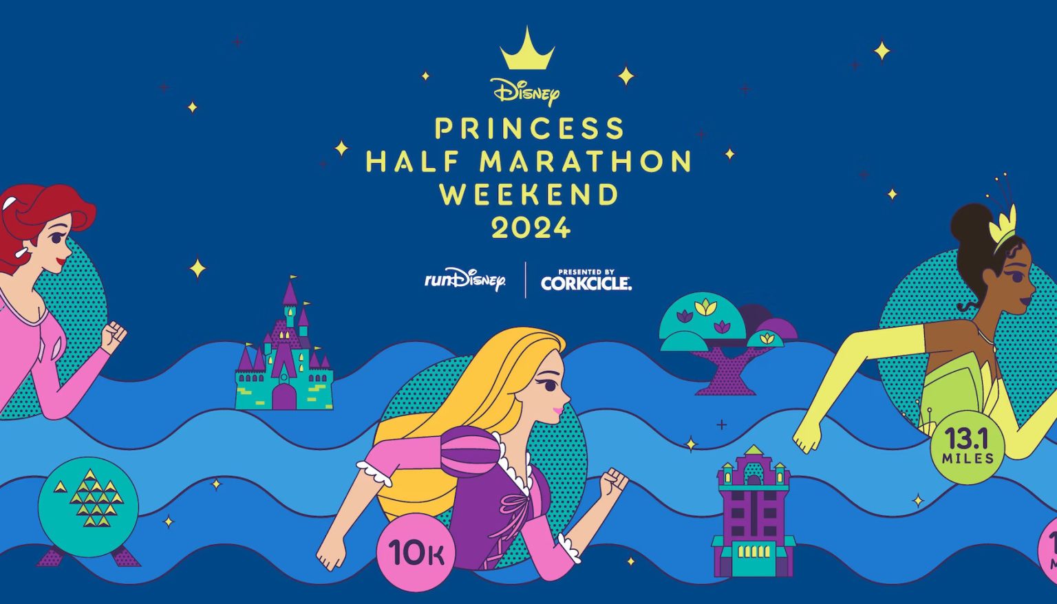 2024 Disney Princess Half Marathon Weekend Finisher Medals Unveiled